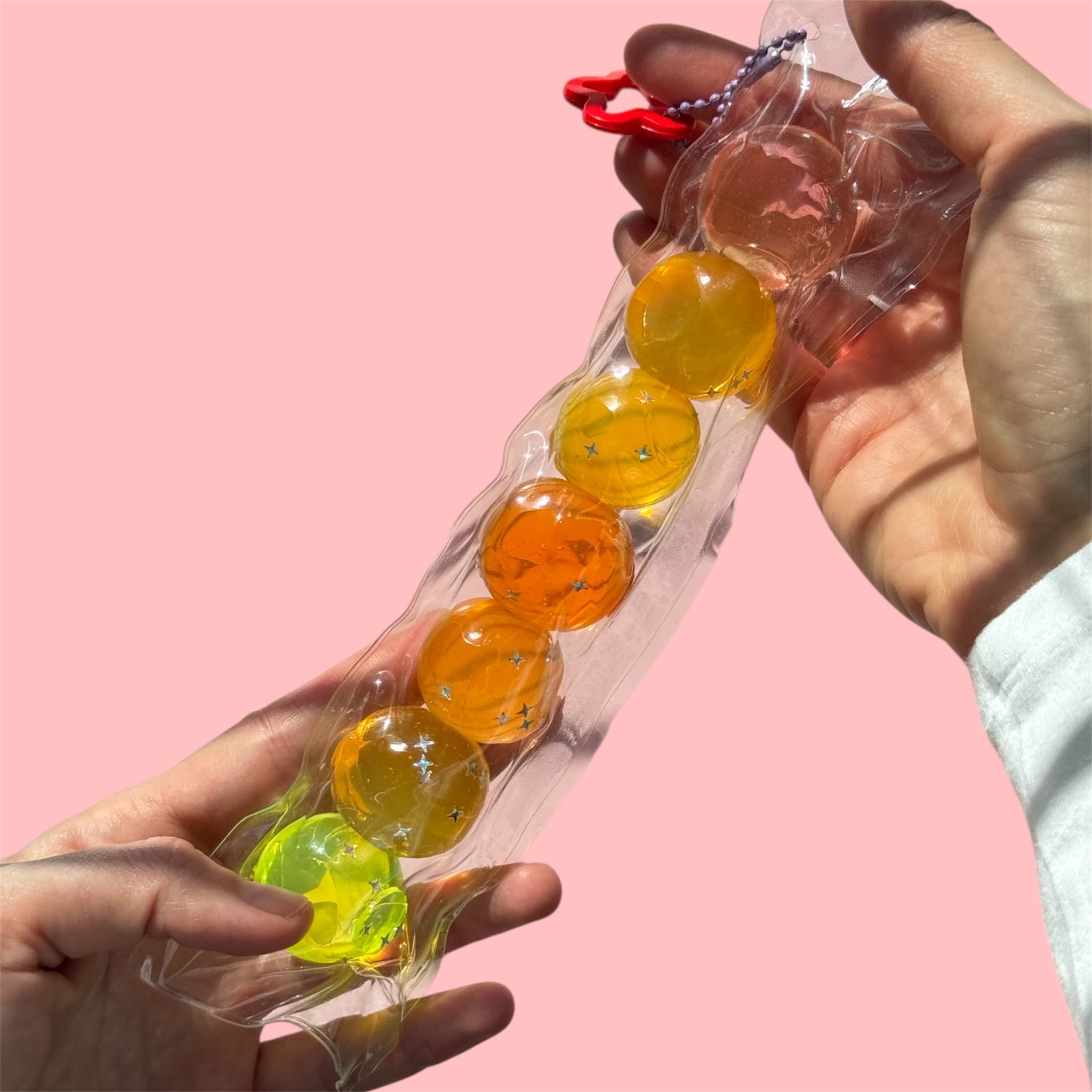 large Clear Candy Ball Squishy