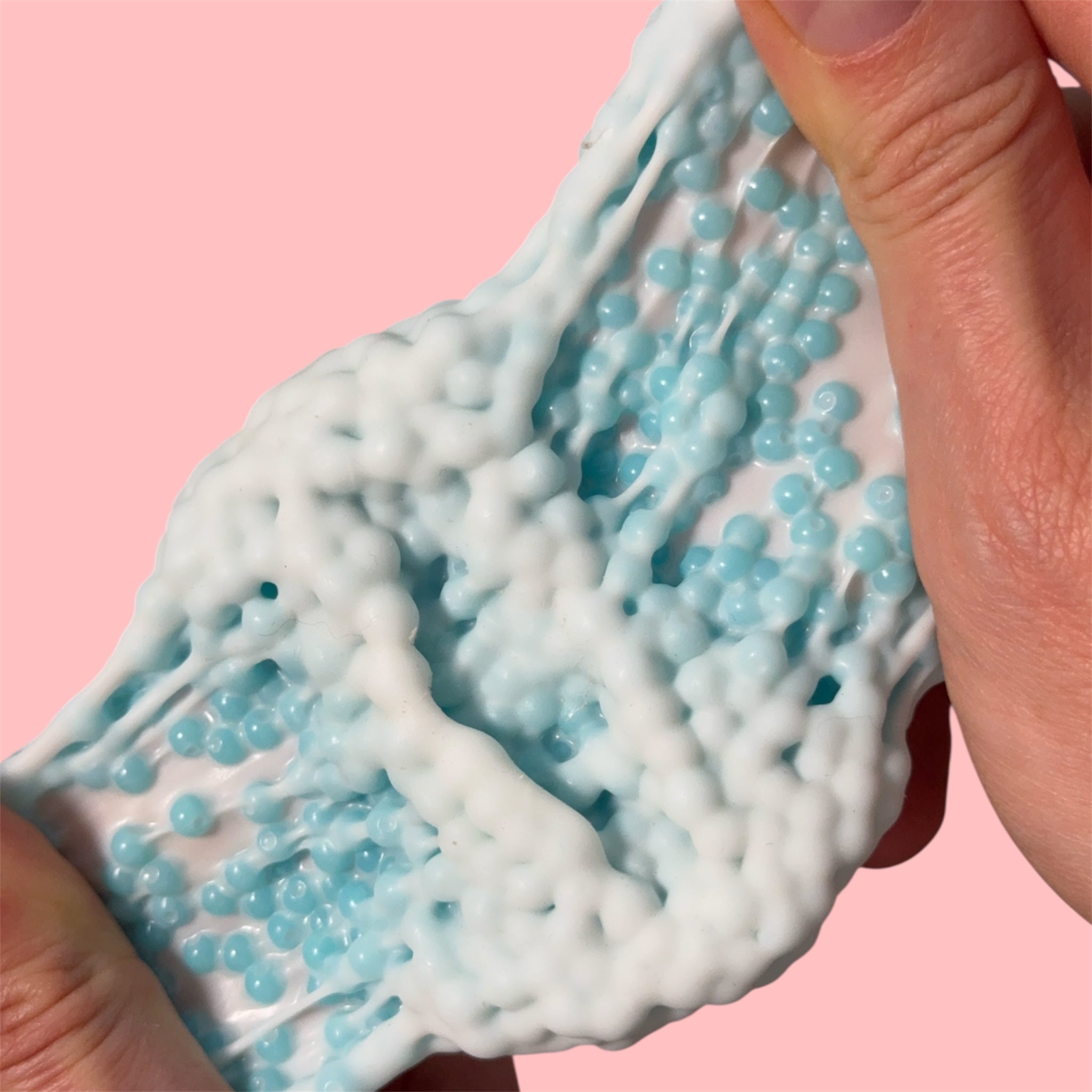 Foam Ball Squishy 💖✨ – Pink, Blue & Purple