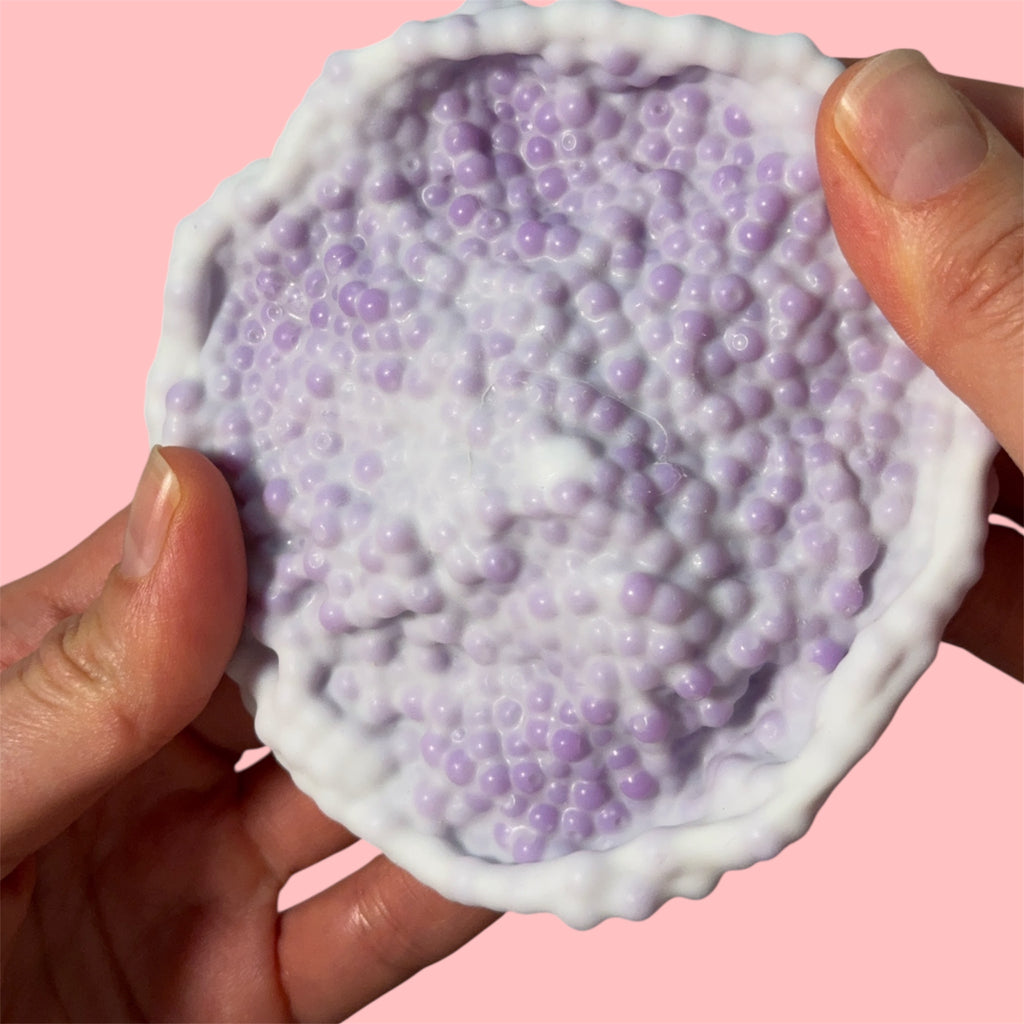 Foam Ball Squishy 💖✨ – Pink, Blue & Purple