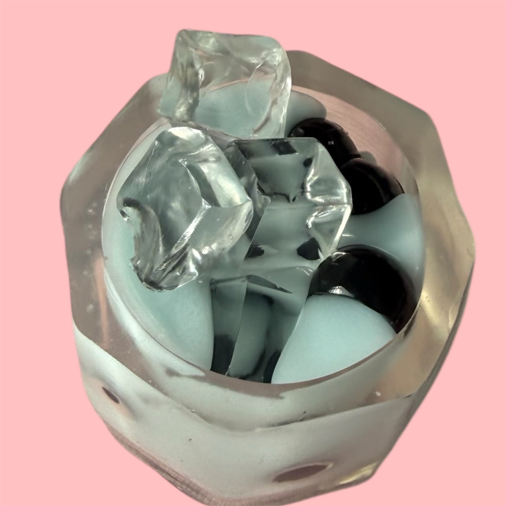 🧋 Crystal Boba Cup Squishy ✨