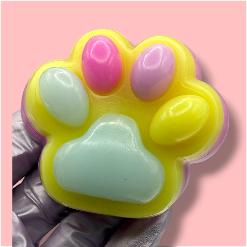 Paw Jelly Squishy 🐾💛