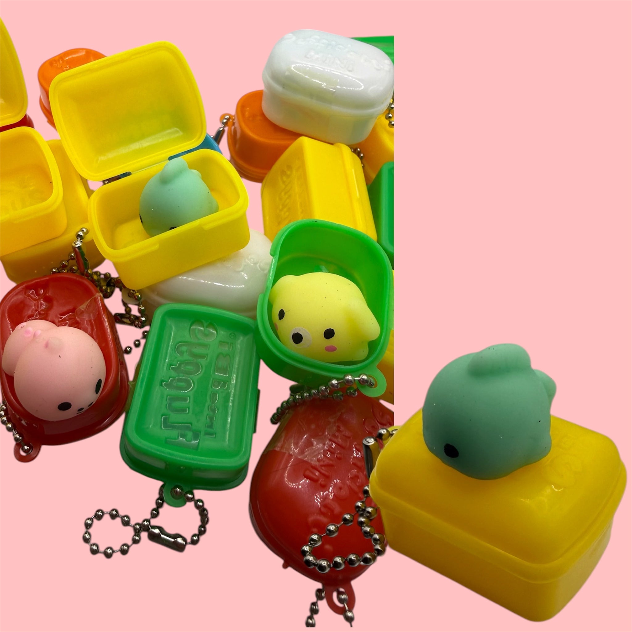 Mini Squishy in Case 🐥💛✨