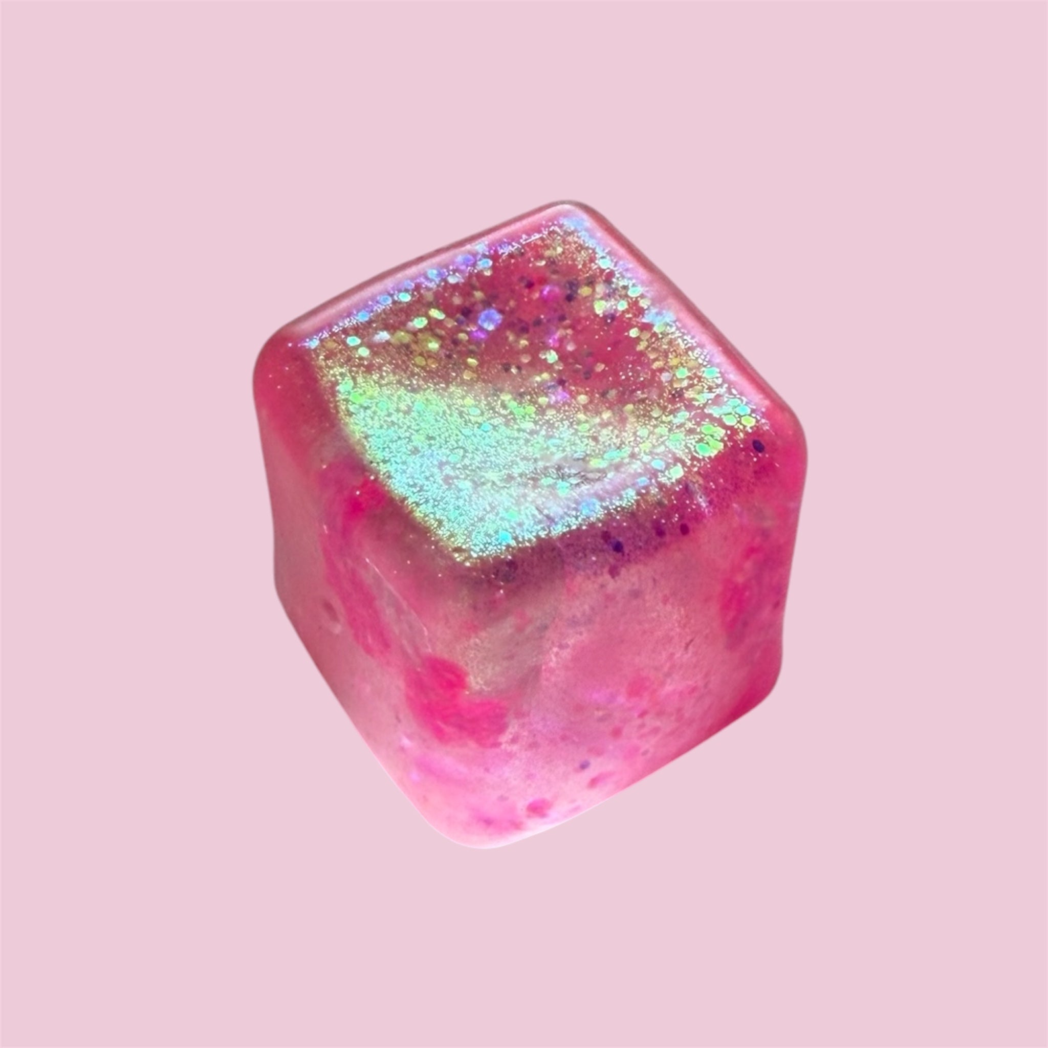 Crystal  Cube Squishy 🧊✨