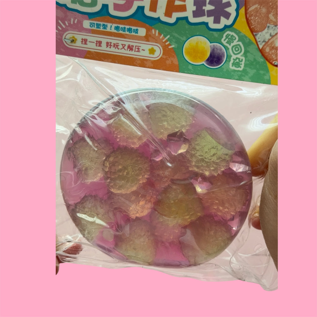Crystal Lychee Squishy 💎🩷