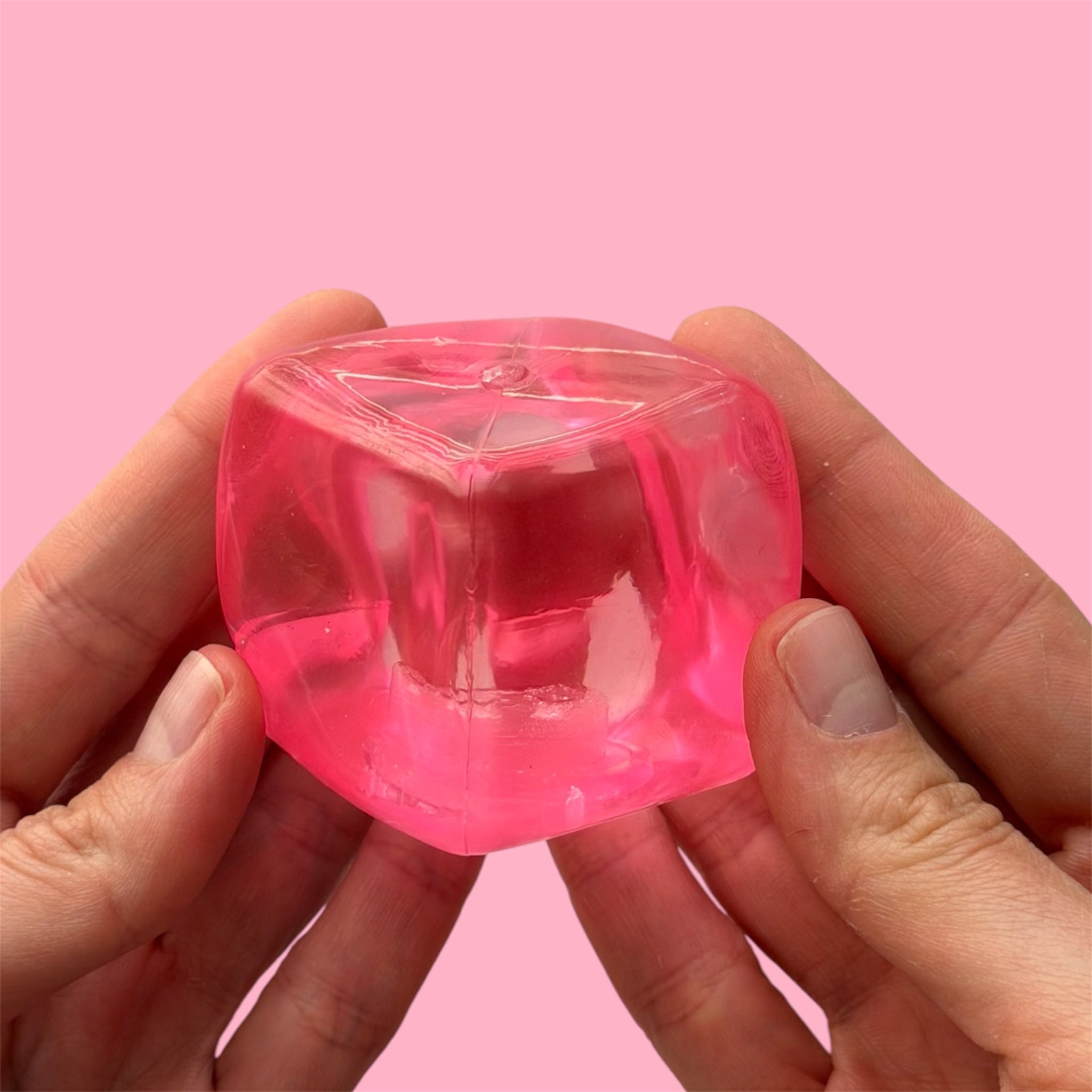 Crystal  Cube Squishy 🧊✨